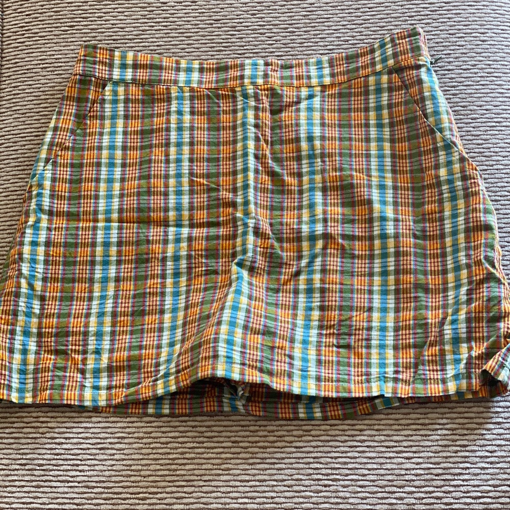 Forever 21 Plaid Mini Skirt